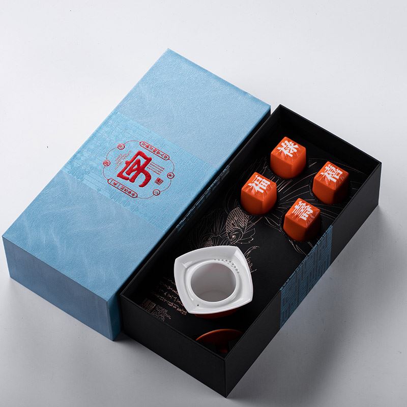 字器活字杯·四合如意茶具套装