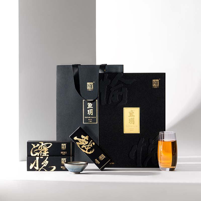 鱼玥&白沙溪玥茯茶手筑茯砖茶360g
