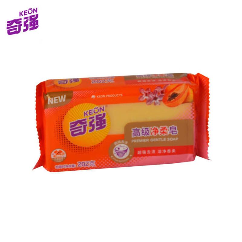 奇强净柔皂肥皂