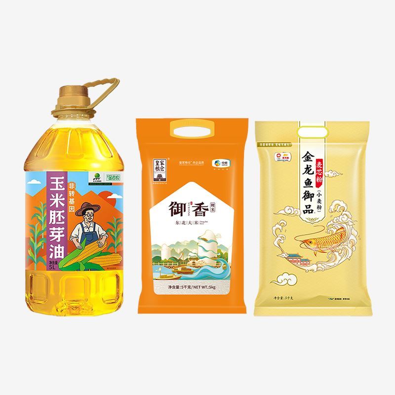 北大荒｜金老农粮油组合装B2