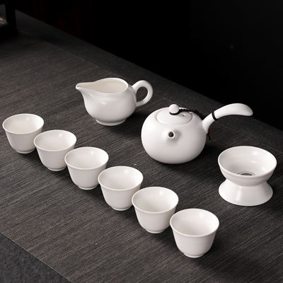 五拾缘-定窑侧把壶茶具套组-WSY-21C03