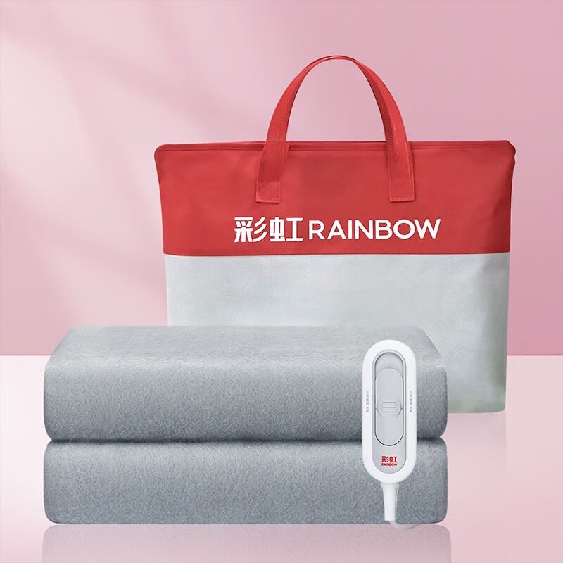 彩虹全线路安全保护调温电热毯XL1202