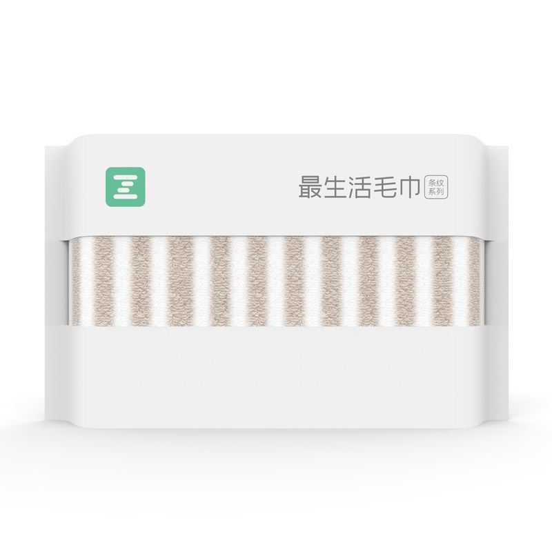 毛巾.条纹系列轻柔款(1条)A-1182
