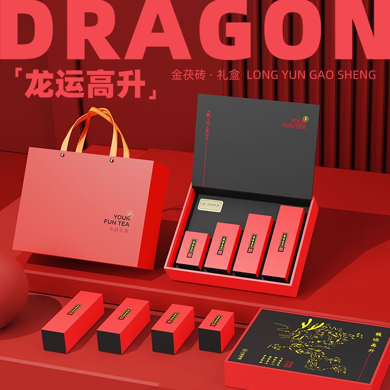 国潮龙运高升文创茶礼