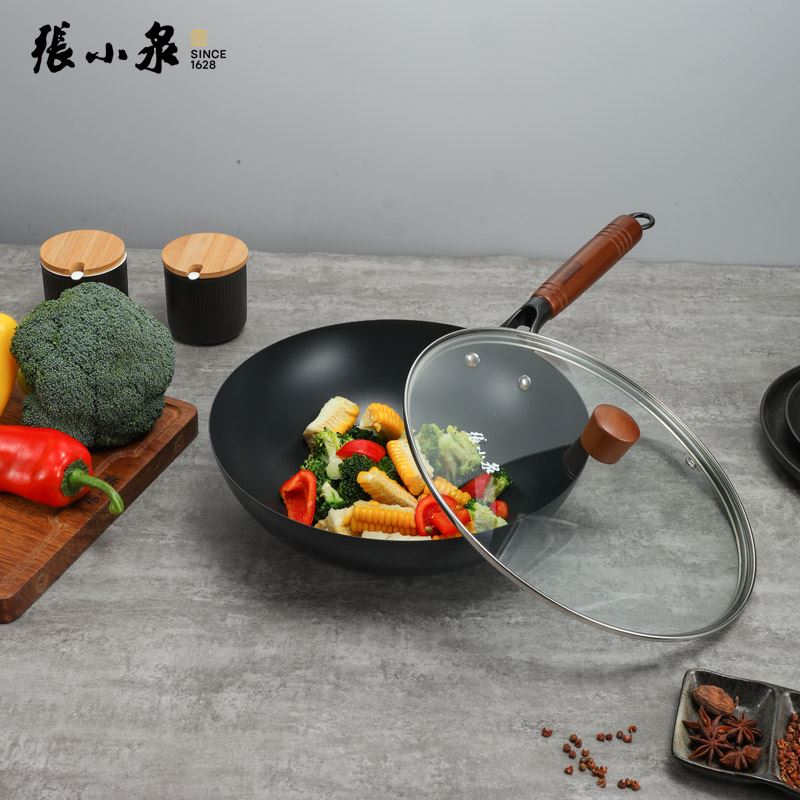张小泉不易粘精铁锅C32380100