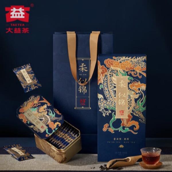 大益茶-柔·似锦（3级散）180g