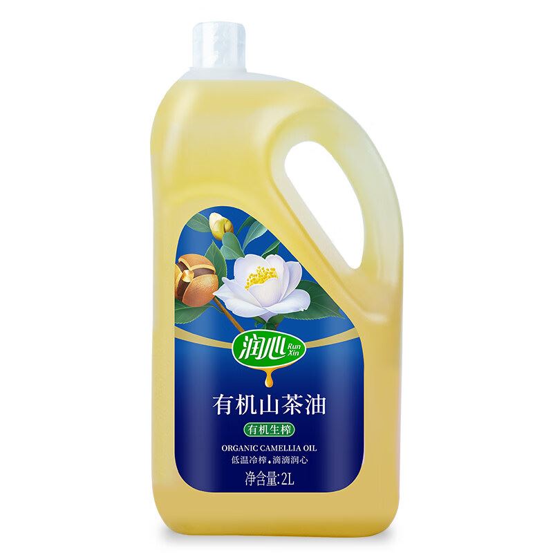 润心（RunXin）有机生榨山茶油2L
