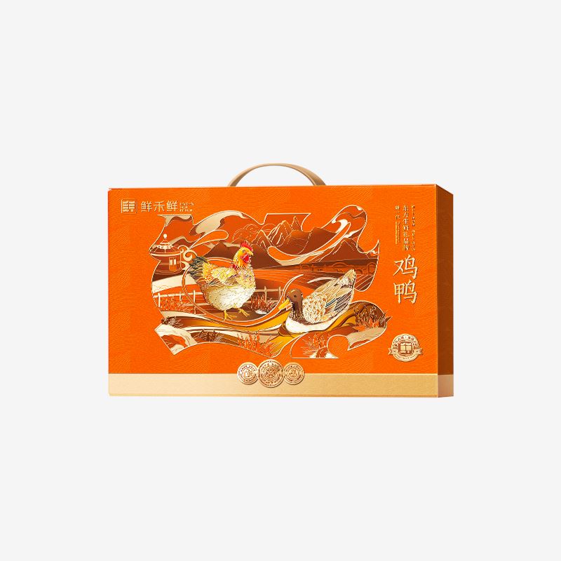 八珍玉食全鸭礼盒138型