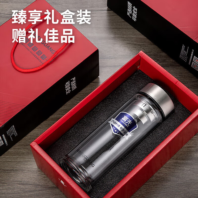 富光尊爵双层玻璃杯G2309-SH-300