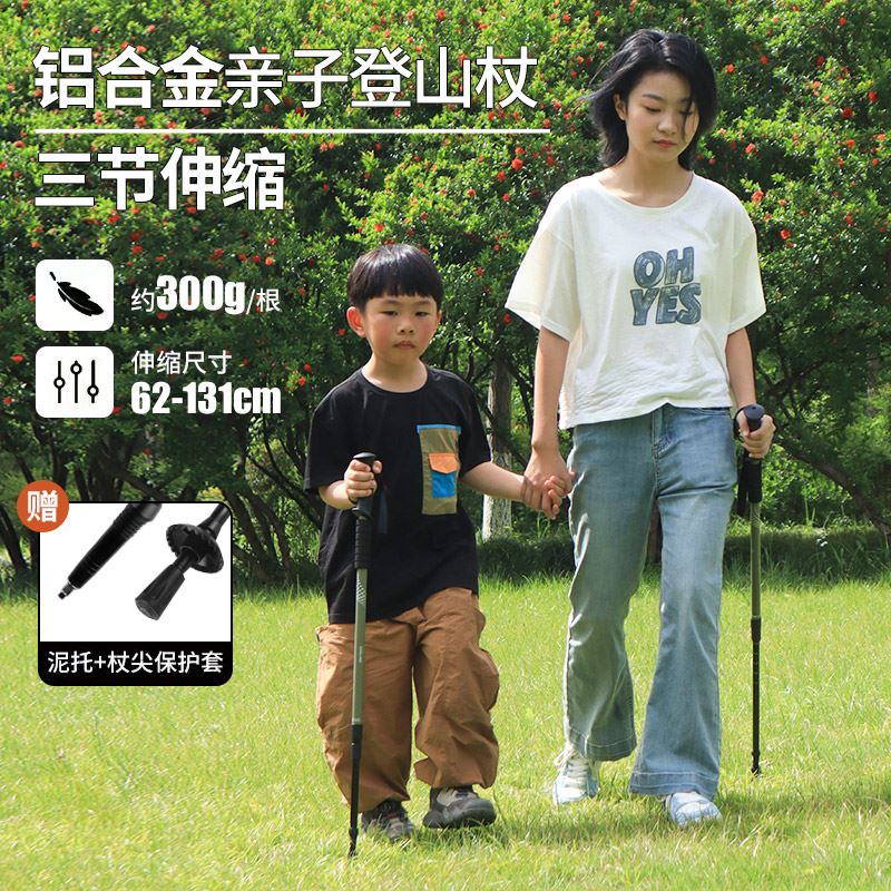 FTLY飞图乐铝合金三节登山杖DSZ0101