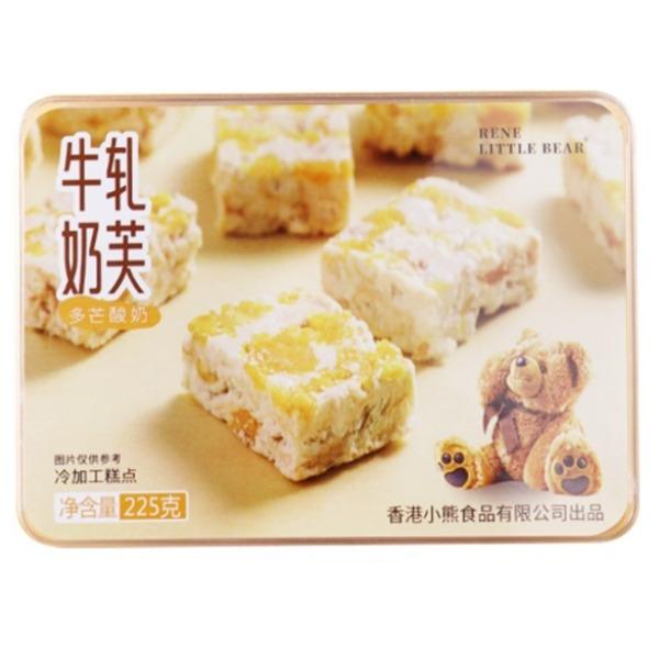 香港小熊多芒酸奶牛轧奶芙225g