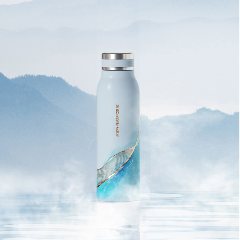 星巴克*丹青墨染款旋盖保溫杯450ml*11149166