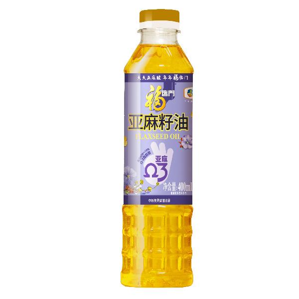 中粮福临门亚麻籽油400ml