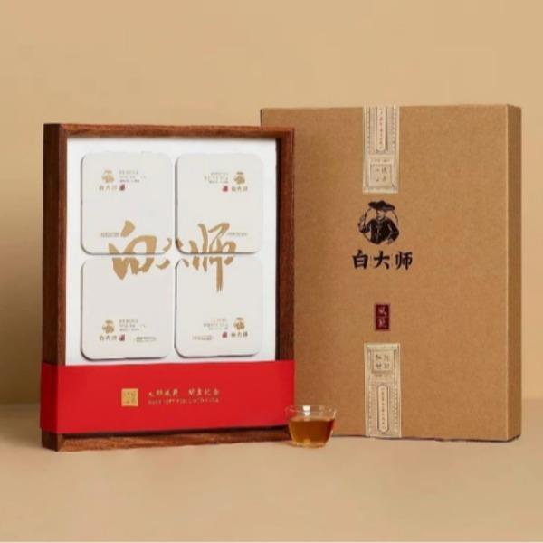 白大师-相框茶2012年寿眉方片