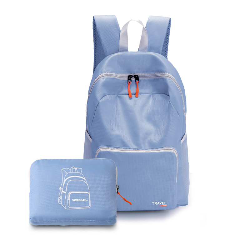 SWEGEAR+防水耐磨旅行折叠双肩背包7323