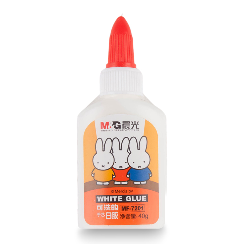 晨光40g可洗手艺白胶米菲MF7201