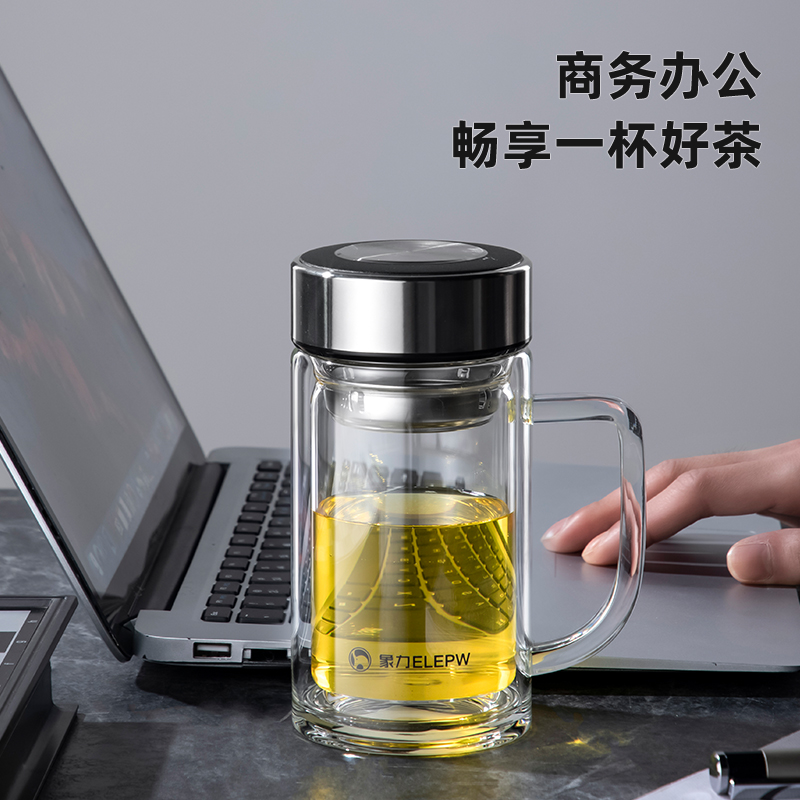 象力睿享双层玻璃杯XL1267-380B