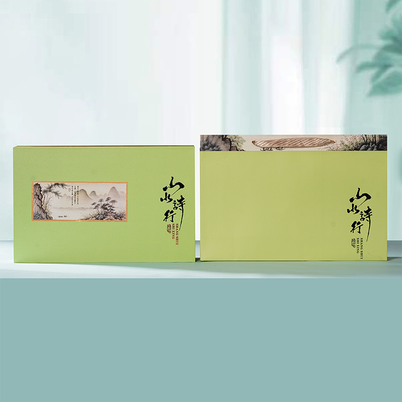 素言茶叶山水诗行安吉白茶