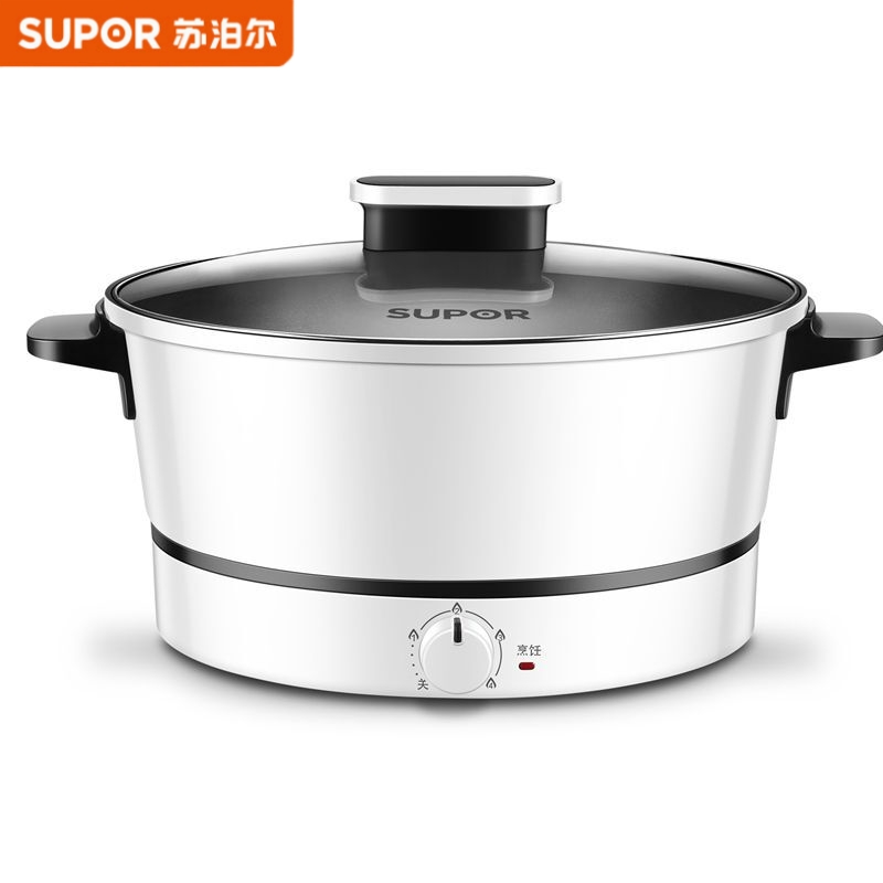 苏泊尔(SUPOR)电火锅3L白色H24YK11