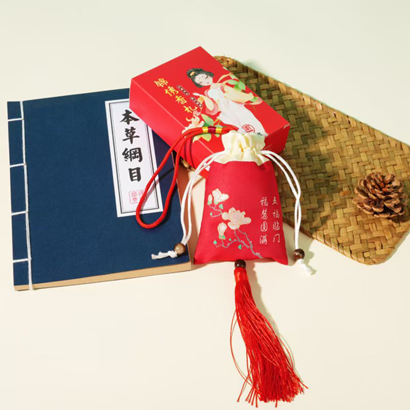 承夏锦绣香礼拼接香囊