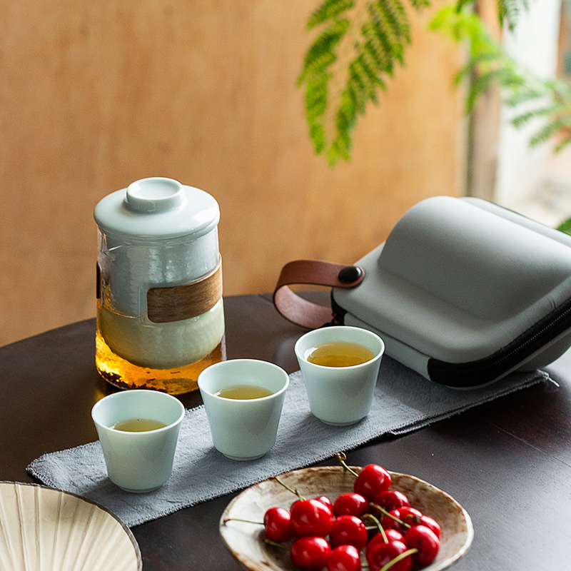 爱依瑞斯ARIS旅行快客6件套茶具套装AS-C605A