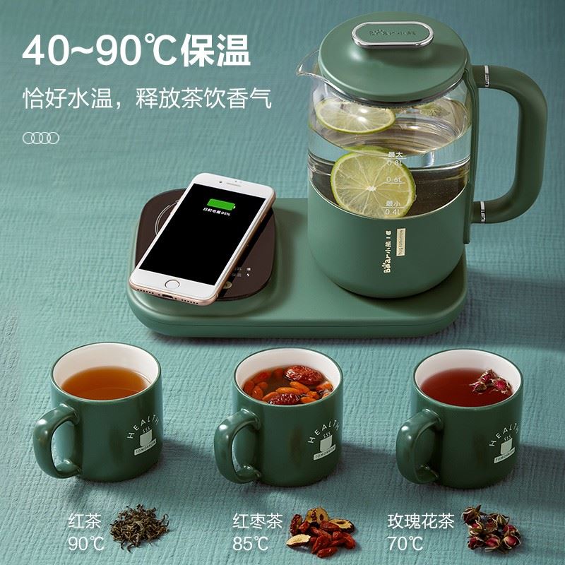 小熊养生壶YSH-D08E1（绿色）